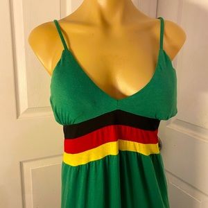 Rasta Maxi Dress 👗